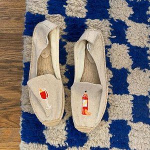Soludos Woven Platform Slip-On Espadrilles